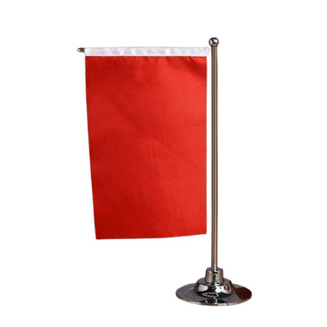Desktop Table Flag With Retractable Metal Pole - Yorkn Inc✅