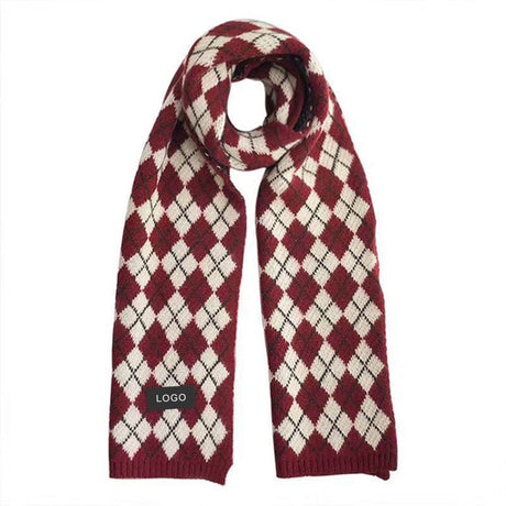 Diamond Lattice Double - sided Scarf - Yorkn Inc✅