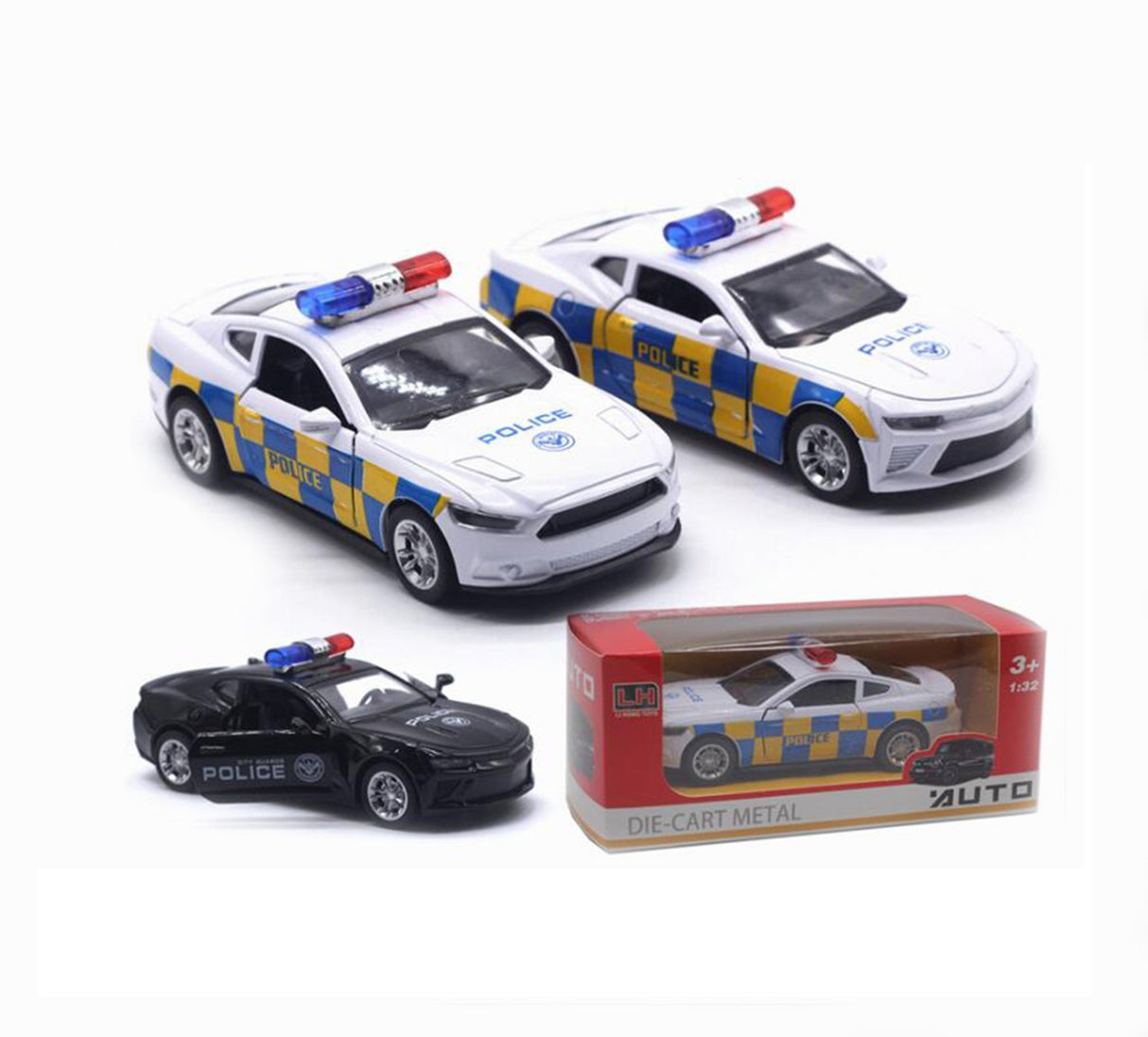 Diecast Police Car - Yorkn Inc✅