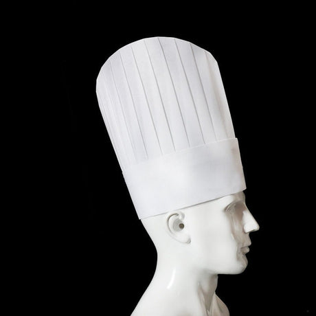 Disposable Tall Chef Hat - Yorkn Inc✅