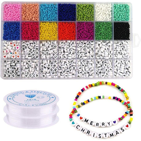 Diy Beaded Bracelet Set - Yorkn Inc✅