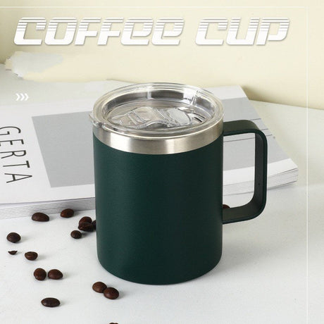 Double Layer Insulation 12oz Handle Cup - Yorkn Inc✅