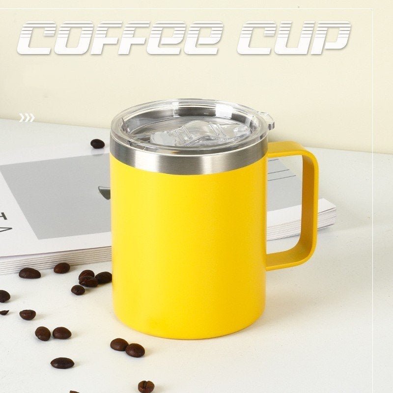Double Layer Insulation 12oz Handle Cup - Yorkn Inc✅