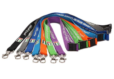 Double Sewing Polyester Lanyard With Safe - Yorkn Inc✅