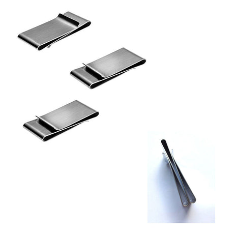 Double - sided Stainless Steel Money Clip - Yorkn Inc✅