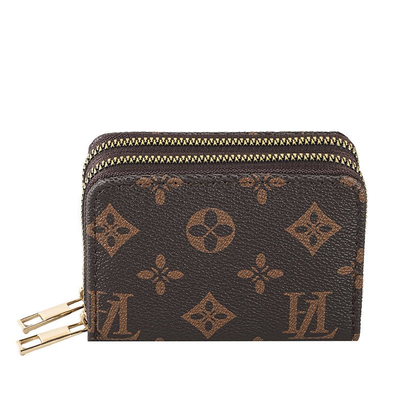 Double Zipper Vintage Wallet - Yorkn Inc✅