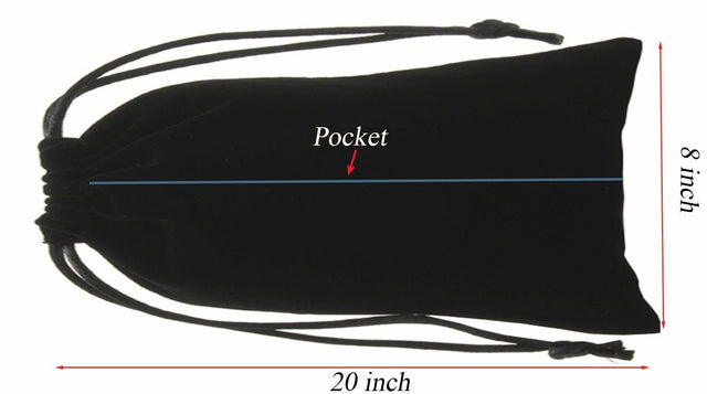 Drawstring Bag With Front Pocket - Yorkn Inc✅