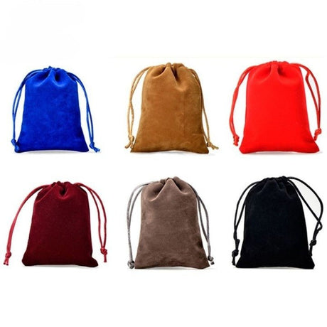 Drawstring Velvet Bag - Yorkn Inc✅