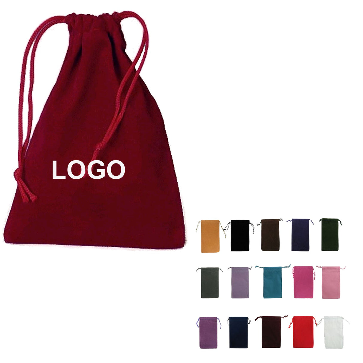 Drawstring Velvet Pouch - Yorkn Inc✅