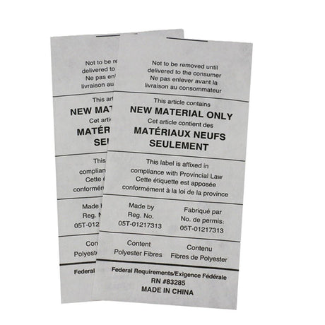 Durable Tyvek Tag - Yorkn Inc✅