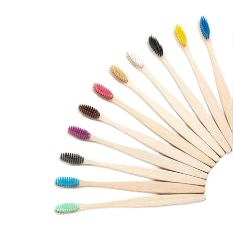 Eco - friendly Bamboo Toothbrush - Yorkn Inc✅