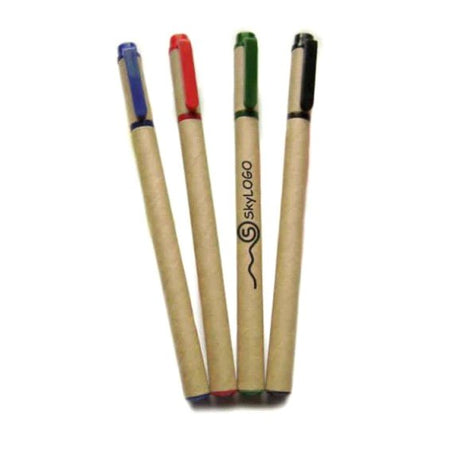 Eco Friendly Recycled Paper Pen - Contrast Pocket Clip - Yorkn Inc✅