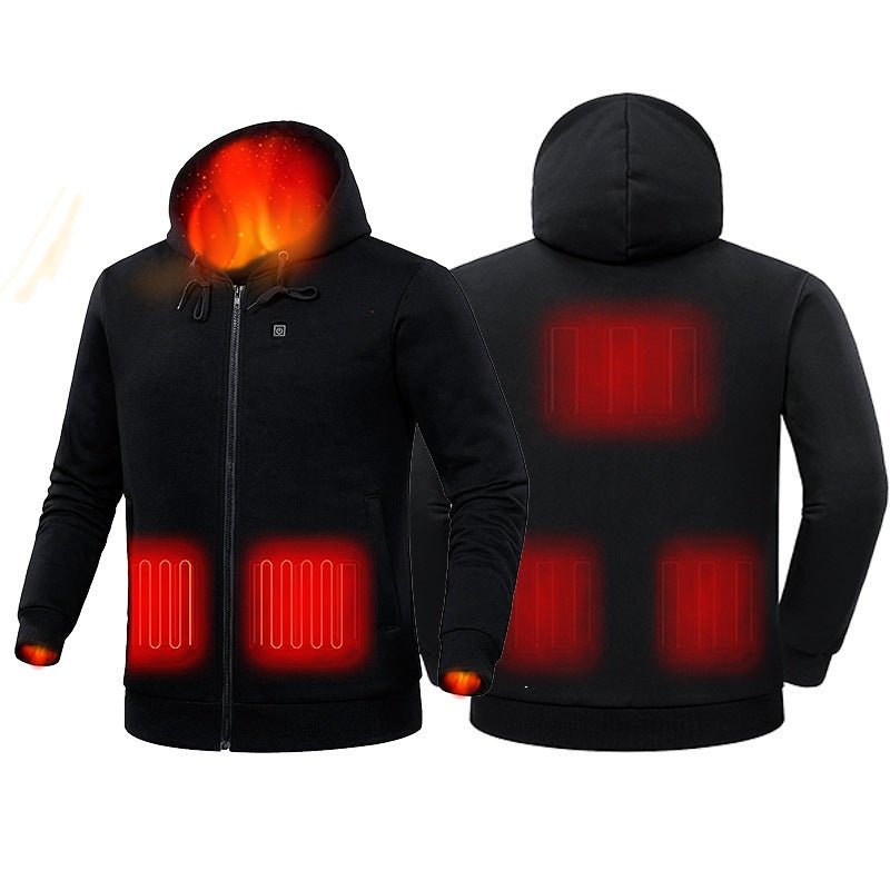 Electric Jacket With 10,000mah Power Bank - Yorkn Inc✅