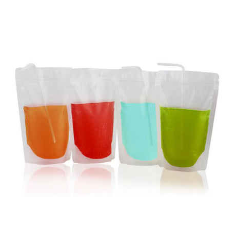 Empty Plastic Drink Pouches - Yorkn Inc✅