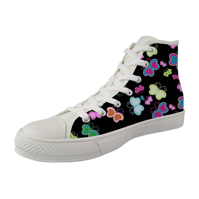 Fashion High - top Canvas Shoes - Yorkn Inc✅