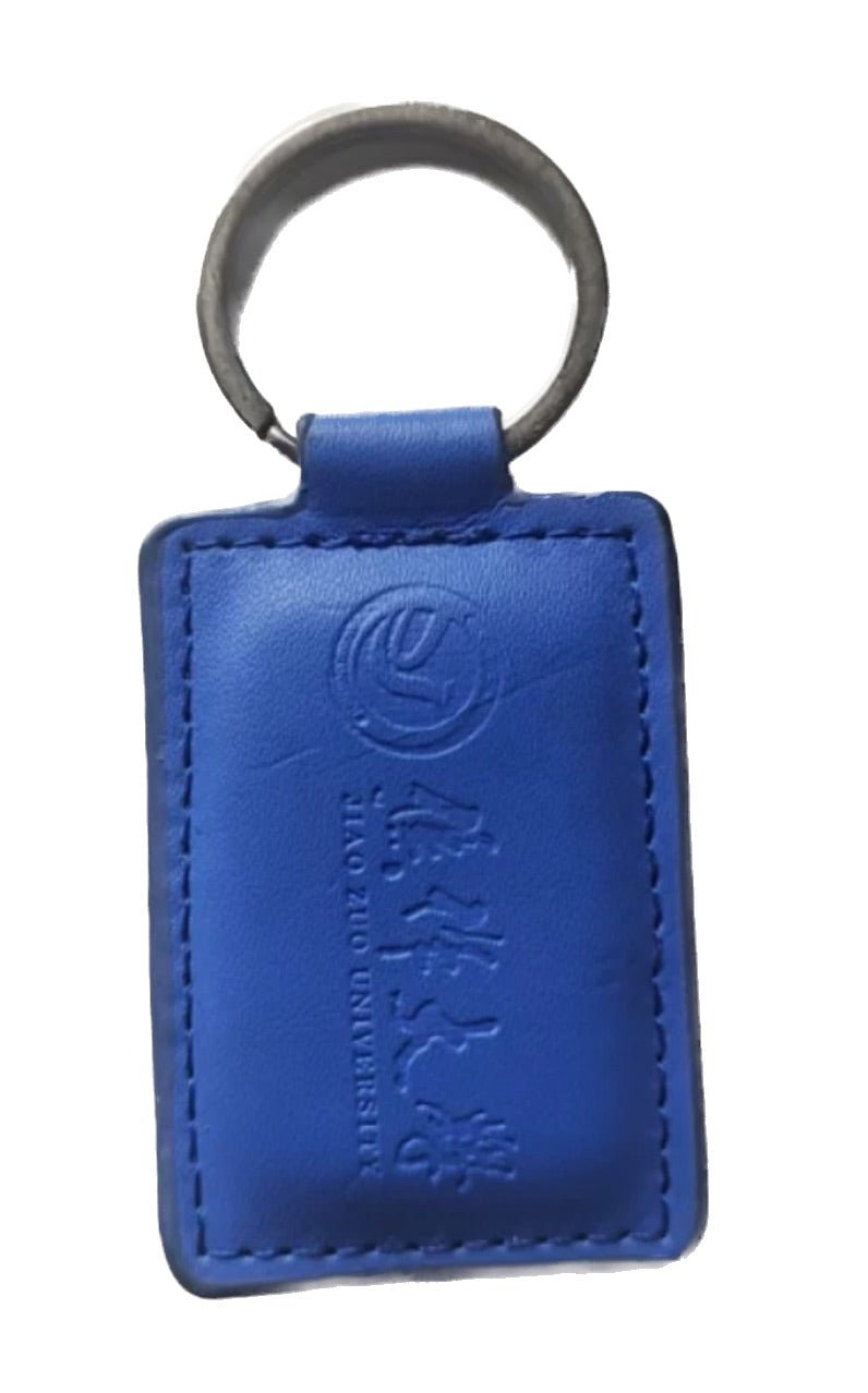 Faux Leather Keyring With Gold Logo - Yorkn Inc✅