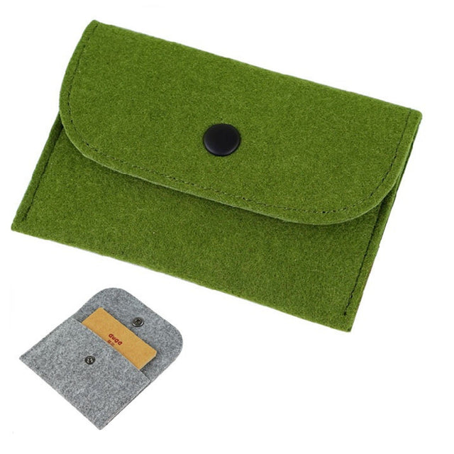 Felt Headphone Coin Pouch Bag Women Purse Card Holder - Yorkn Inc✅