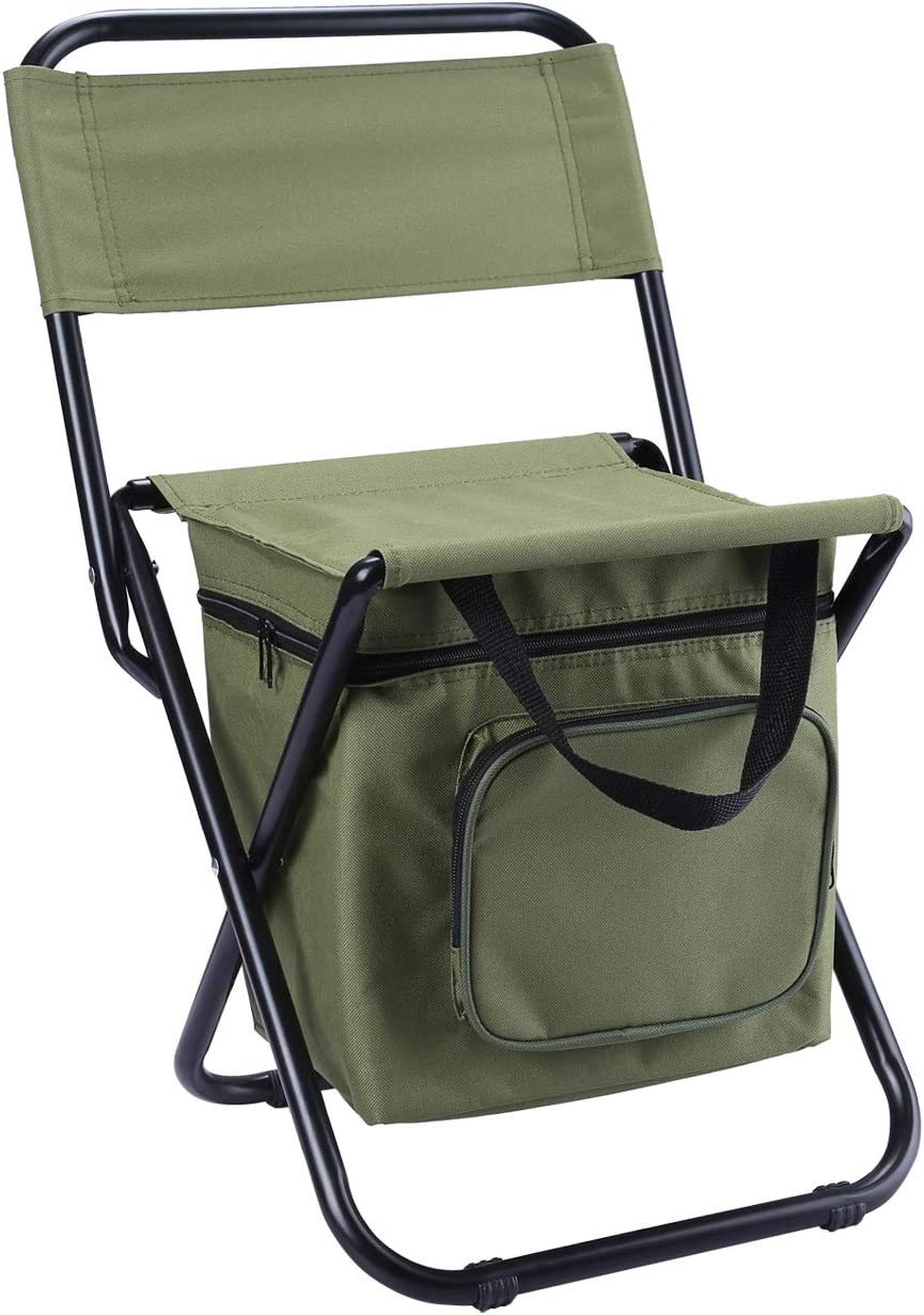 Fishing Chair With Cooler Bag - Yorkn Inc✅