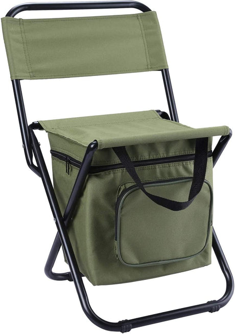 Fishing Chair With Cooler Bag - Yorkn Inc✅
