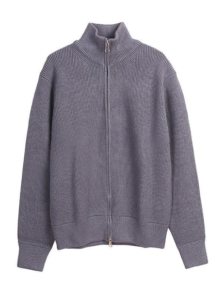 Fit Knitted Cardigan - Yorkn Inc✅