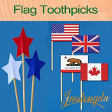 Flags On Stick - Yorkn Inc✅