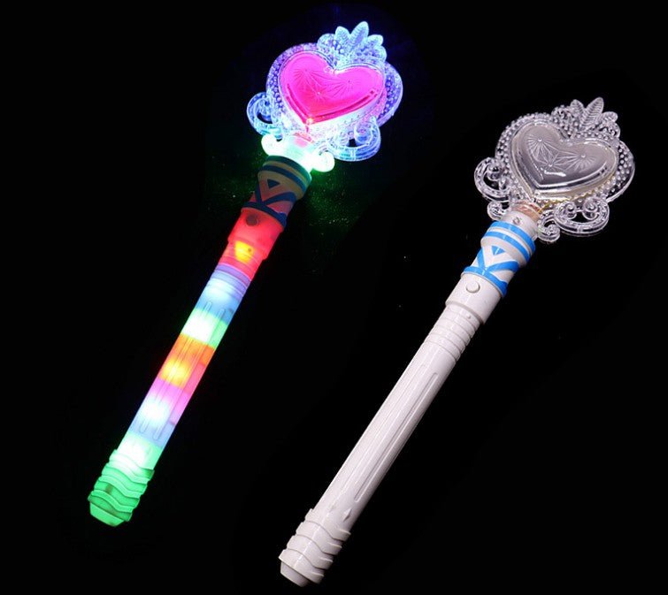 Flashing Rave Party Heart Wand - Yorkn Inc✅