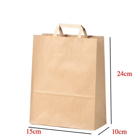 Flat Rope Grocery Paper Bag - Yorkn Inc✅