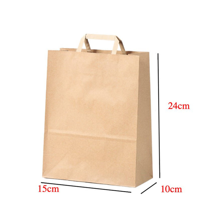 Flat Rope Grocery Paper Bag - Yorkn Inc✅