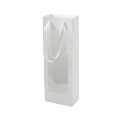 Flower Bag Paper Gift Bags With Window - Yorkn Inc✅
