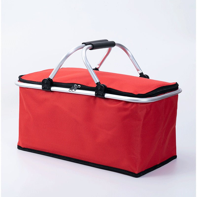 Foldable Insulated Picnic Basket Outdoor Thermal Cooler Tote - By Boat - Yorkn Inc✅