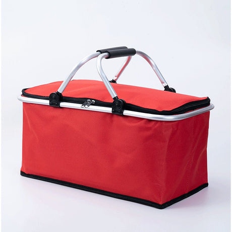 Foldable Insulated Picnic Basket Outdoor Thermal Cooler Tote - By Boat - Yorkn Inc✅