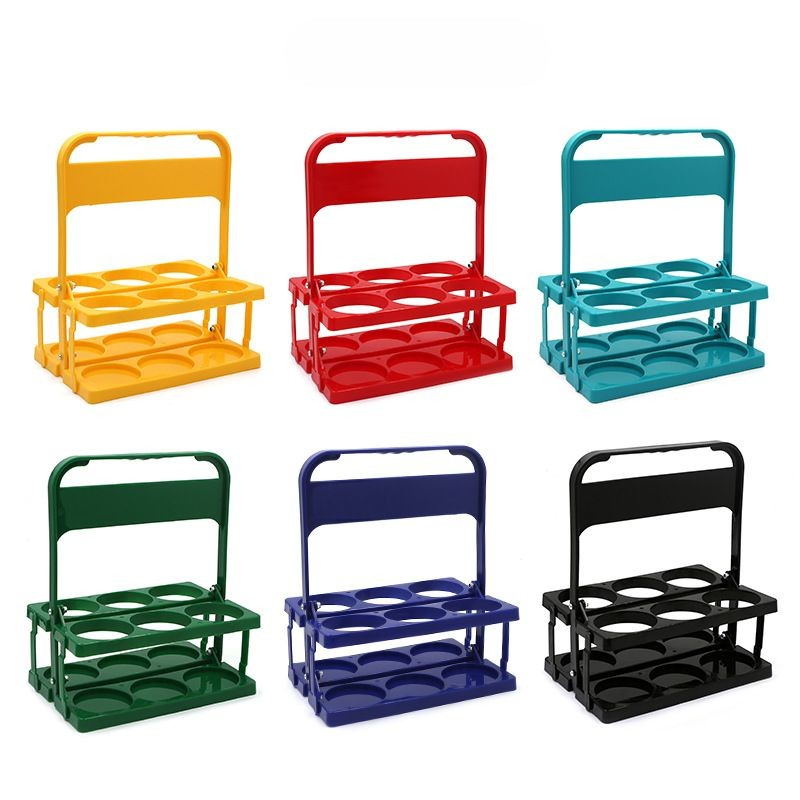 Foldable Plastic Beer Basket 6 - pack Holde - Yorkn Inc✅