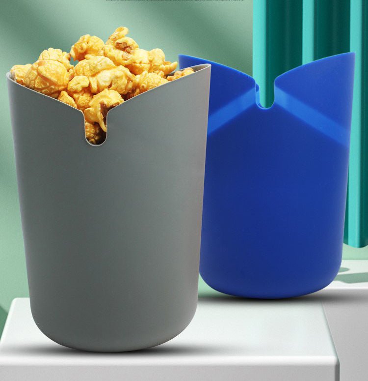 Foldable Silicone Popcorn Bucket - Yorkn Inc✅