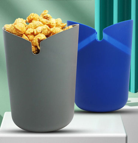 Foldable Silicone Popcorn Bucket - Yorkn Inc✅