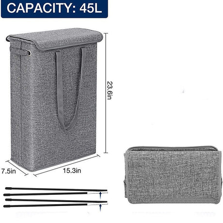 Folding Dirty Laundry Basket - Yorkn Inc✅