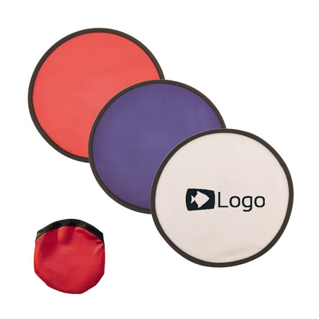 Folding Flying Disc With Pouch - Yorkn Inc✅