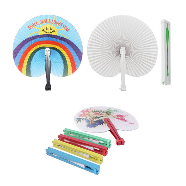 Folding Paper Fan - Yorkn Inc✅