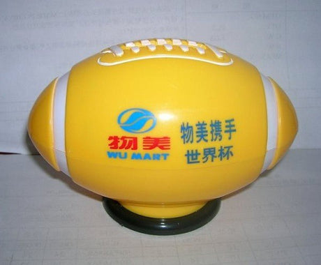 Football Shaped Coin Bank - By Boat - Yorkn Inc✅
