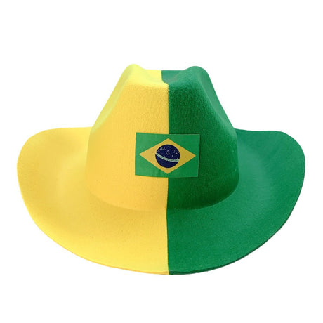Football World Cup Cheer Cowboy Hat - Yorkn Inc✅
