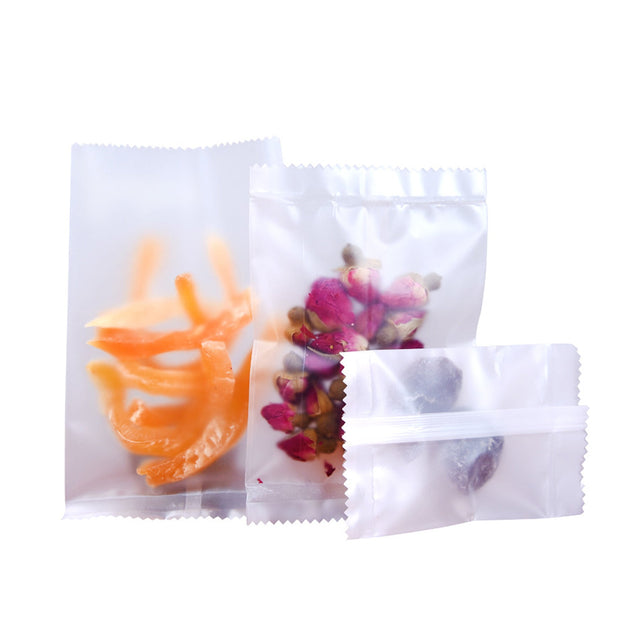 Frost Clear Flat Bags - Yorkn Inc✅