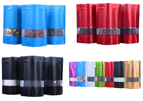 Frosted Aluminum Foil Window Bag - Yorkn Inc✅