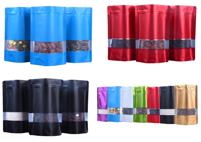 Frosted Aluminum Foil Window Bag - Yorkn Inc✅