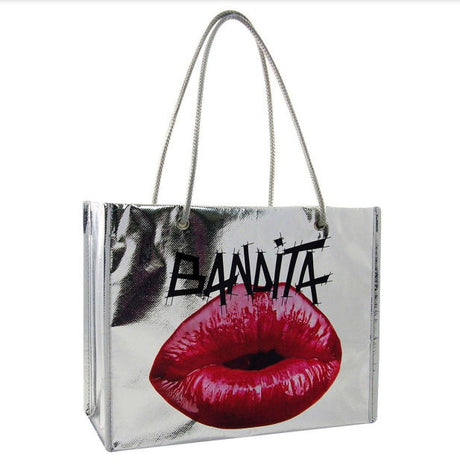 Full - color Metallic Silver Tote Bag - Yorkn Inc✅