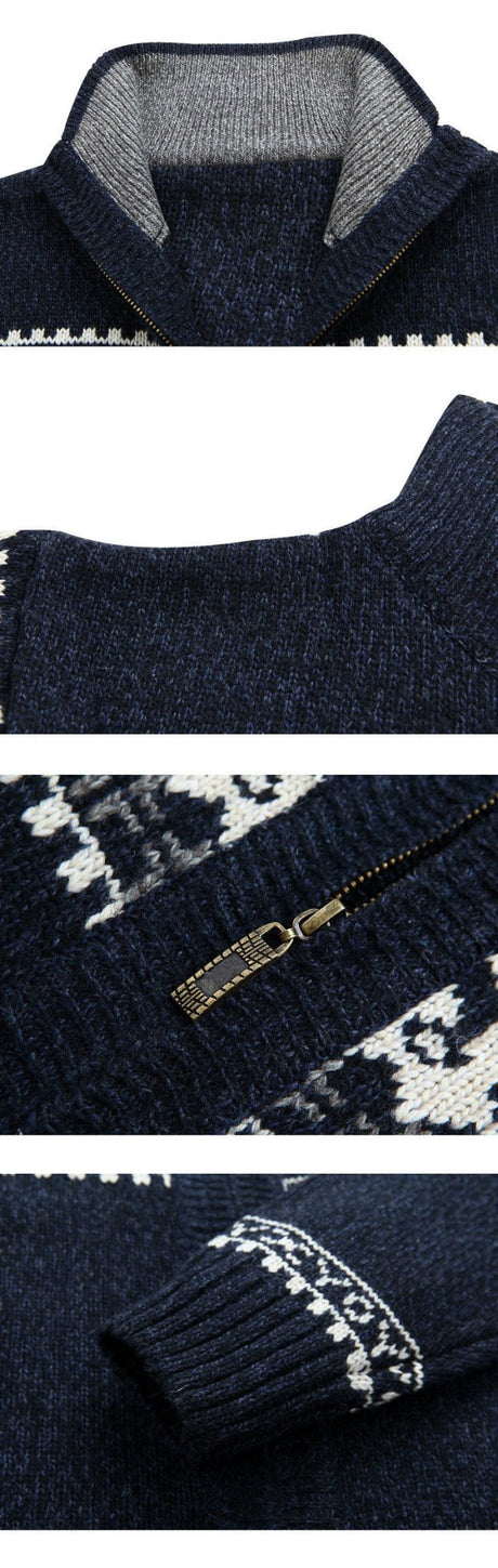 Full Zip Men Sweater - Yorkn Inc✅