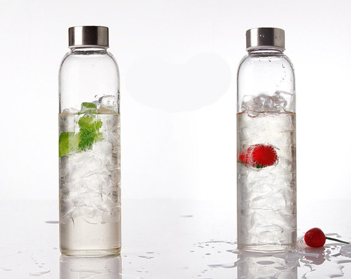 Glass Water Bottle - By Boat - Yorkn Inc✅