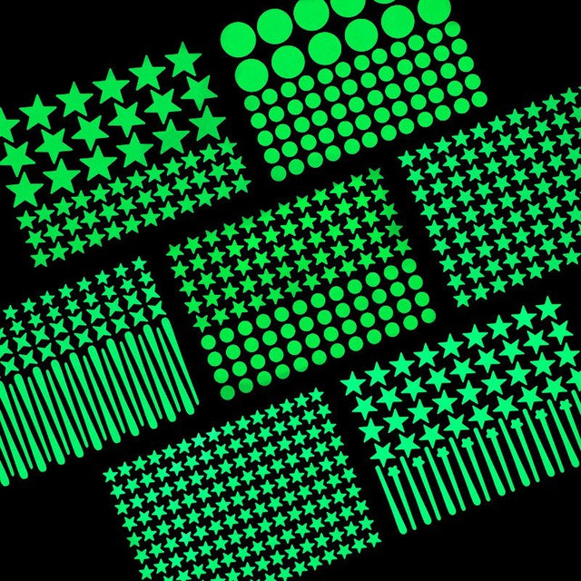 Glow In The Dark Sticker - Yorkn Inc✅