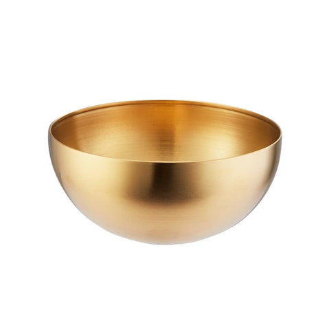 Golden Stainless Steel Bowl - Yorkn Inc✅