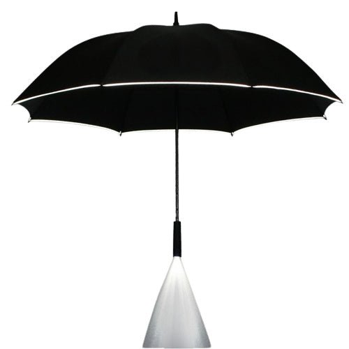 Golf Umbrella With Safe Reflective Stripe - Yorkn Inc✅