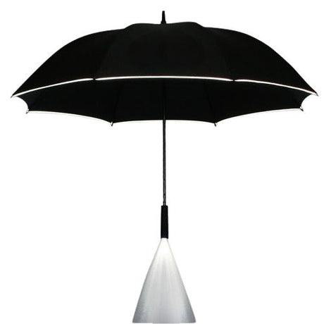 Golf Umbrella With Safe Reflective Stripe - Yorkn Inc✅