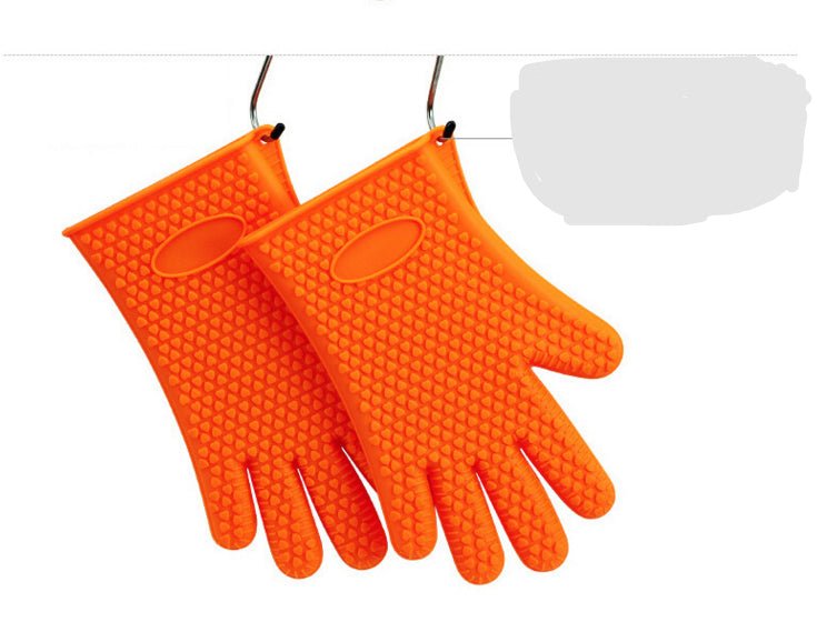 Grill And Microwave Oven Silicone Gloves - Yorkn Inc✅